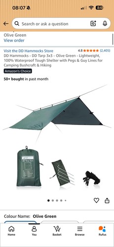 Tarp 3x3 waterproof dd - 3x3,