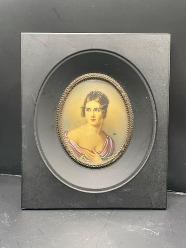 Miniature portrait painting - , of