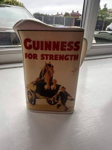 Vintage guinness ceramic jug - ceramic,