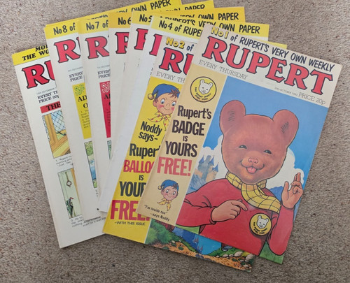 Rupert bear weekly - bear,