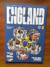 2025 England v Wales Football Programme (Wembley)