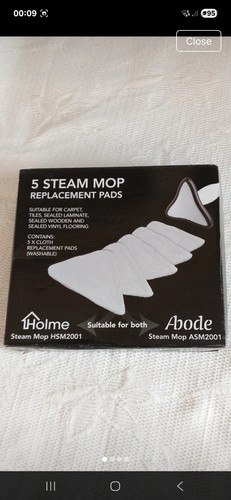 Steam mop replacement pads - 5,