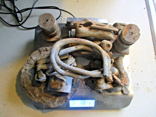 Scrap lead pounds - scrap,