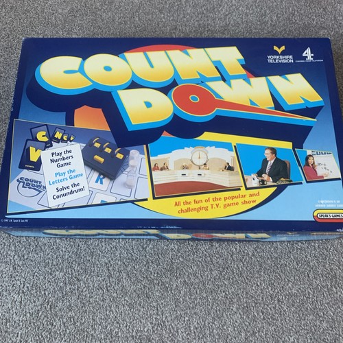 Countdown board game - game, –