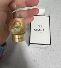 CHANEL 2021 No.5 snow globe mini novelty gold ornament limited edition rare