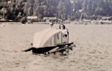 pedalo, pedal boat, paddle boat 88400 Gérardmer VOSGES 1949 ERA .PHOTOS X5( five