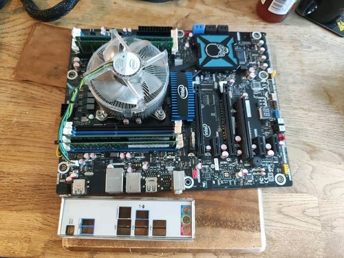 Intel motherboard combo dx79to - intel,