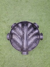 Polypipe 460mm Underground Drainage Inspection Manhole Chamber Base Black UG440