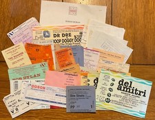 Original concert tickets - concert,