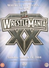 WWE: Wrestlemania XX DVD (2004) Chris Benoit cert 18 FREE Shipping, Save £s
