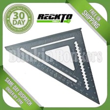 12" HEAVY DUTY IMPERIAL METAL ROOFING RAFTER SPEED SQUARE ANGLE MITRE GUIDE TOOL