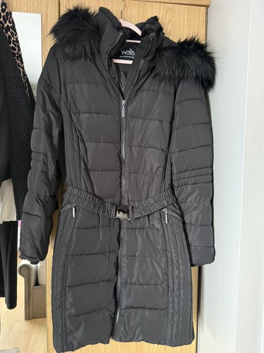 Wallis long padded faux fur - wallis,