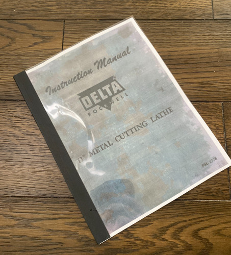 Instruction manual fits delta - instruction,