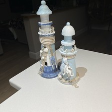 Wooden Lighthouses X 2