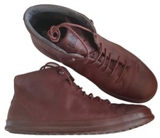 CAMPER Chasis Sport Brown Leather Ankle Boots for Men Size 45 UK 10