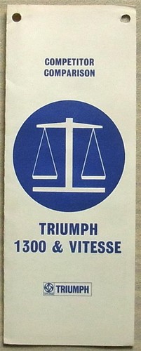 Triumph 1300 vitesse - triumph, &