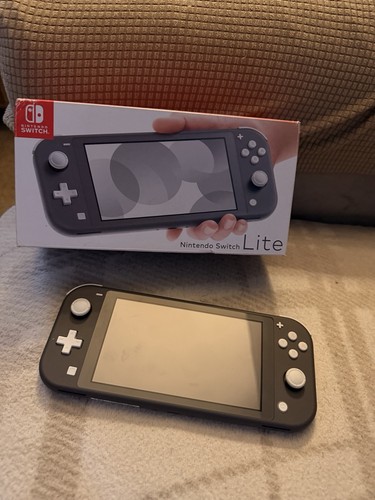 Nintendo switch lite grey - nintendo,