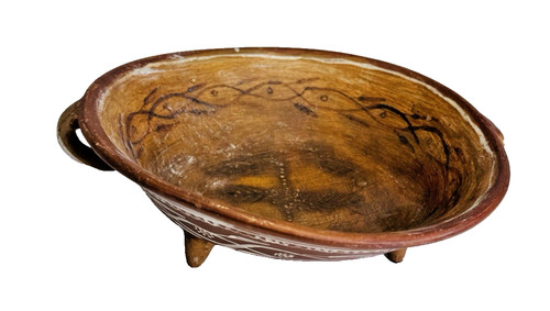 Vintage slipware terracotta - vintage,