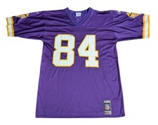 Vintage Minnesota Vikings Medium Reebok #84 Randy Moss 2003/04 NFL Jersey 