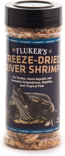Freeze dried river - freeze, shrimp