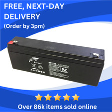 Texecom Veritas 8 Compact Alarm Control Panel Replacement Battery 12v 2.3ah