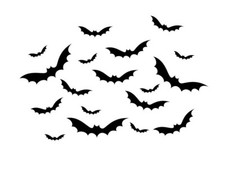 Halloween Bat Bat Sticker