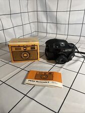 PRINZ Mastermatic V Rangefinder Camera Black - 45mm f/2.8 Lens With Case And Box