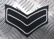 2 Chevrons Corporal Stripes Patch Subdued Rifles Genuine Military Issue
