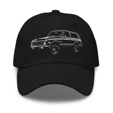 Black 1969 Chevy K5 Blazer Dad