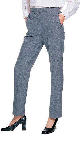 Ladies bowling trousers grey - ladies,