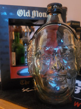 Rare Indian Vintage Old Monk The Legend Rum Empty Bottle Boxed, Excellent Cond