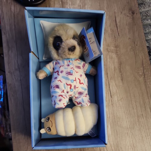 Baby oleg meerkat toy with - oleg,