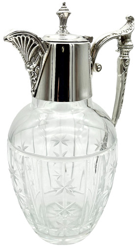 Silver plate cut - silver,