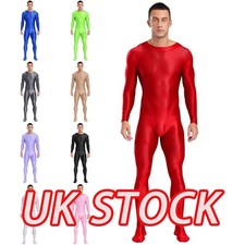 Mens Glossy Full Bodysuit