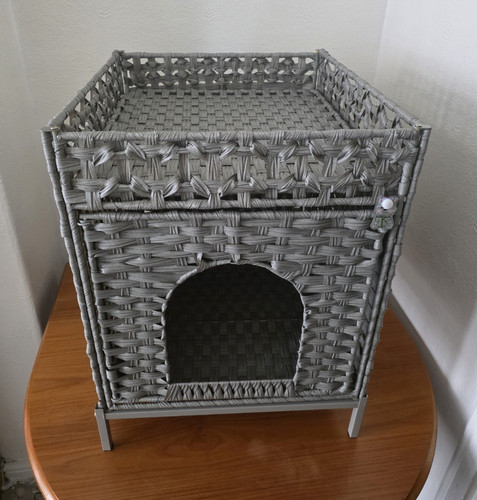 Cat cave bed - cat,