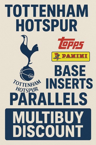 Topps panini tottenham - tottenham, hotspur