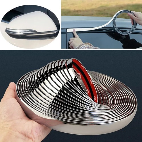30mm x 5m chrome car - x,