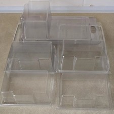 5 X 1.64 Diecast Protector Cases Hotwheels Matchbox Corgi 