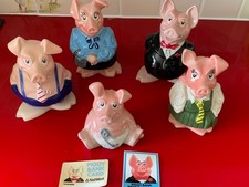 Natwest pigs - Full Set Of 5 -