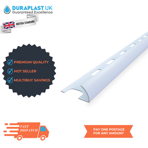Tile trims plastic round shape - plastic,