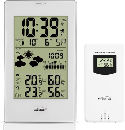 Wireless weather station radio - weather,