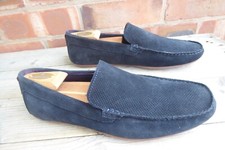 mens NEXT suede loafers - size