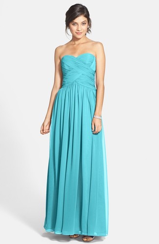 Boutique strapless ruched - 'strapless,