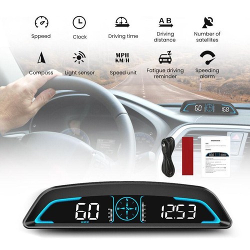 Gps car hud gauge - gauge, head