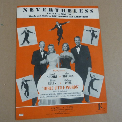 Songsheet nevertheless three - songsheet, "three