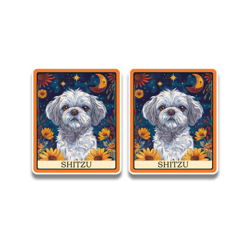 Small tarot card - 2x,