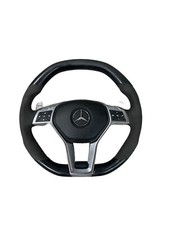 Mercedes W204 C63 AMG With Airbag Leather Alcantara Steering Wheel
