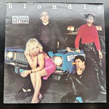 Blondie Plastic Letters Album 12" Vinyl LP Chrysalis Record 1978 VG+ Condition