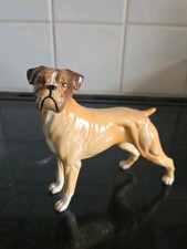 Beswick Boxer Dog Porcelian