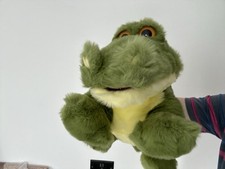 Green Crocodile Hand Puppet 